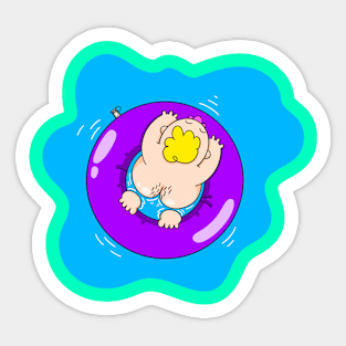 Purple Ring Sticker